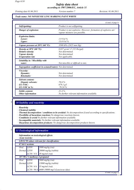 Safety data sheet - Free-Instruction-Manuals.com