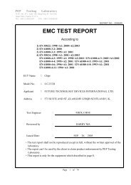 EMC TEST REPORT - FTDI