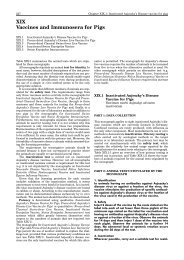 XIX. Vaccines and Immunosera for Pigs - Fund for the Replacement ...