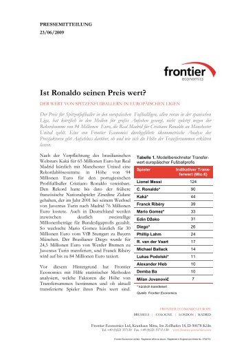 frontier news - Pressemitteilung - Ist Ronaldo seinen Preis wert.pdf