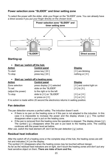 NOTICE D'INSTALLATION - Foster S.p.A.