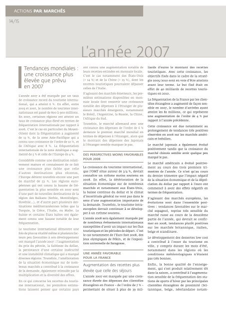 RAPPORT D'ACTIVITÉ - Francia