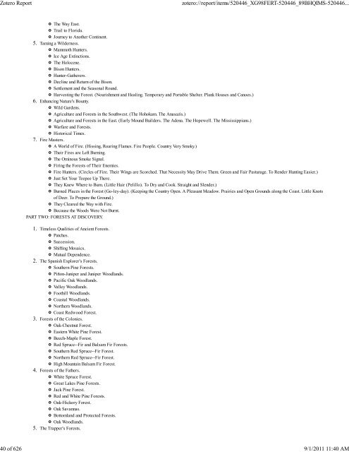 Final Report Supplement - Joint Fire Science Program