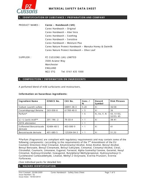 Click here to view this product's datasheet - Avanti Cleaning Solutions