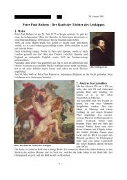 Peter Paul Rubens - Der Raub der Töchter des Leukippos - fri-tic
