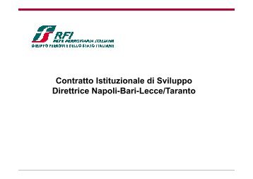 I progetti di Rete Ferroviaria Italiana (.pdf 1031 KB) - FSNews
