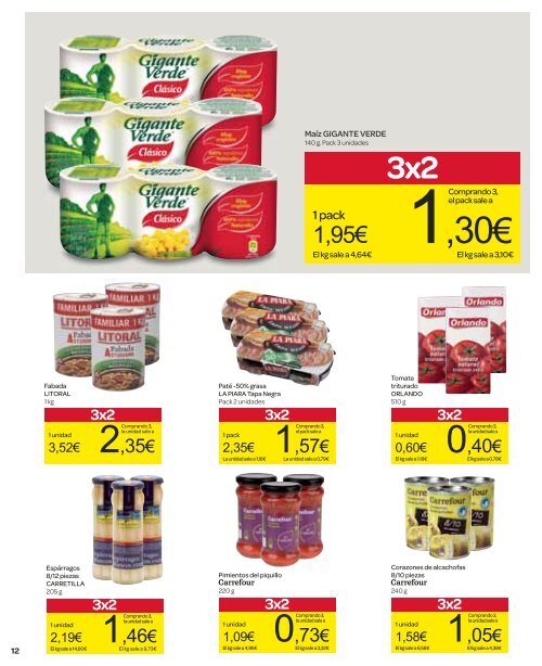 3x2 - Carrefour España