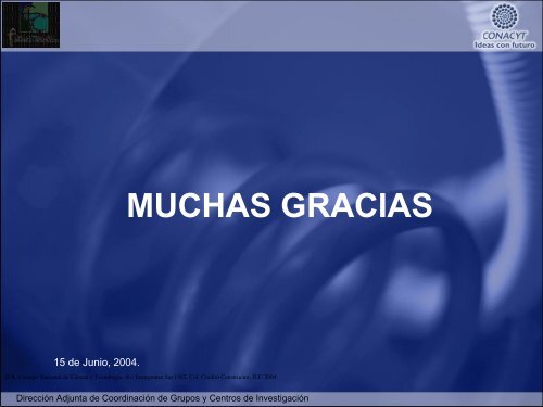 Tres años de Gobierno 2001-2003 y perspectivas ... - Foro Consultivo