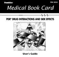 Medical Book Card - Franklin Electronic Publishers, Inc.