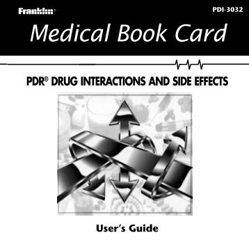 Medical Book Card - Franklin Electronic Publishers, Inc.