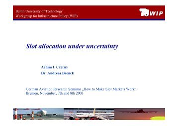 presentation - GARS - German Aviation Research Society