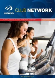 CLUB NETWORK - Australian Fitness Network