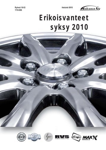 Erikoisvanteet syksy 2010 - Fixus