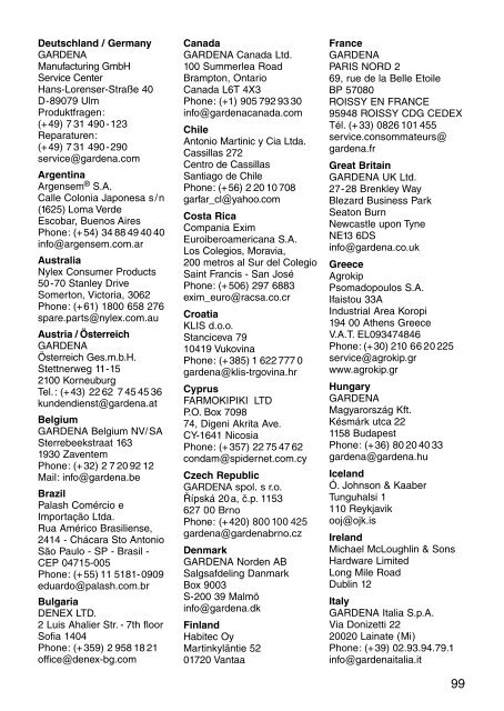 OM, Gardena, Programmateur d'arrosage C 1030 plus, Art 01810-20 ...