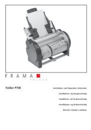 Folder P700 - Frama