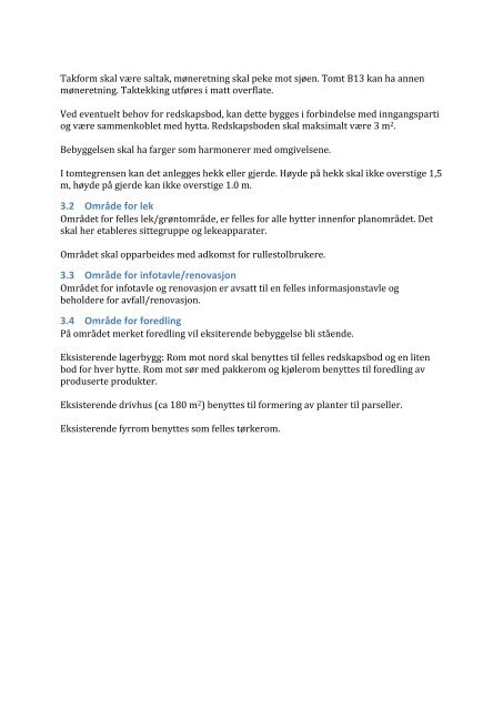 Reguleringsbestemmelser for Frosta hageby.pdf - Frosta kommune