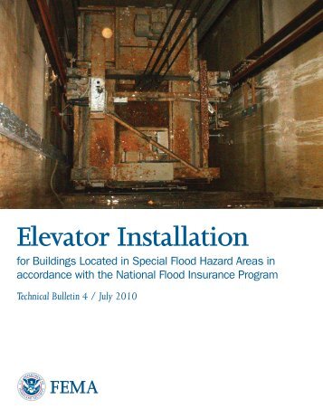 Elevator Installation - The Association of State Floodplain Managers