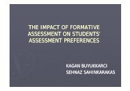 THE IMPACT OF FORMATIVE ASSESSMENT ON STUDENTS ...