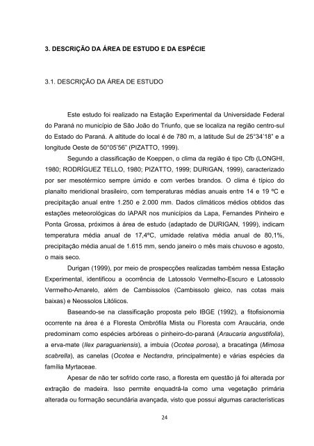 Dissertação em PDF - departamento de engenharia florestal - ufpr ...