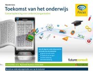 Toekomst van het onderwijs - Focus Conferences