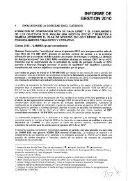 informe de gestión consolidado - Gamesa