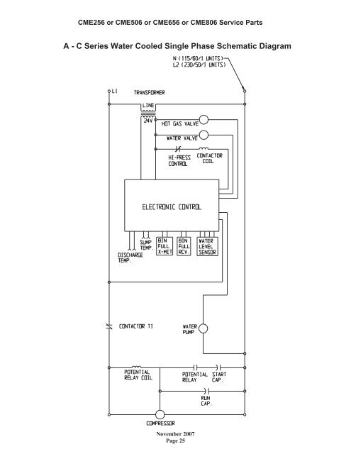 CME256 Ice Machine - Parts Town