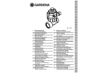 OM, Gardena, Varovalka pred suhim delovanjem, Art 01741-20 ...