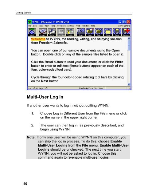 WYNN User's Guide (PDF)