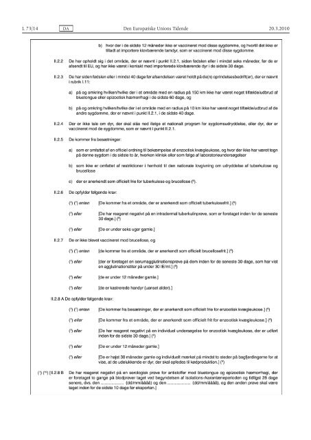 Kommissionens forordning (EU) nr. 206/2010 af 12. marts ... - Lovdata