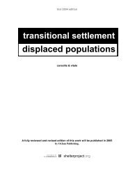 displaced populations - Forced Migration Online