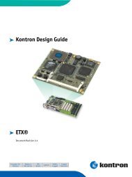 ETX® Design Guide - Kontron