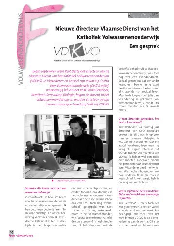 Forum Februari 2009 - GO! onderwijs van de Vlaamse Gemeenschap