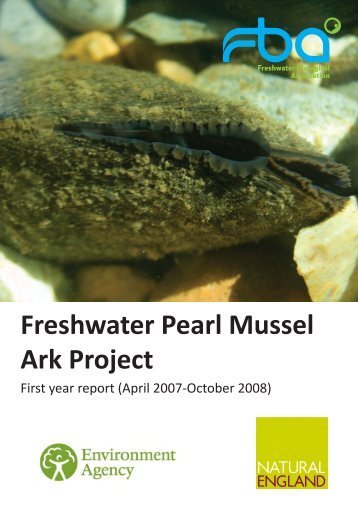 Freshwater Pearl Mussel Ark Project - FreshwaterLife