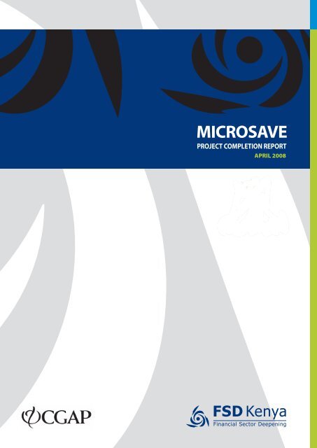 MicroSave project completion report - FSD Kenya