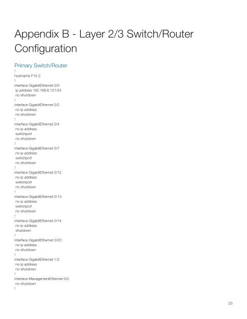 Layer 2-7 High Availability Deployment Guide - Force10 Networks