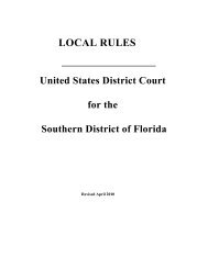 LOCAL RULES - United States District Court - U.S. Courts