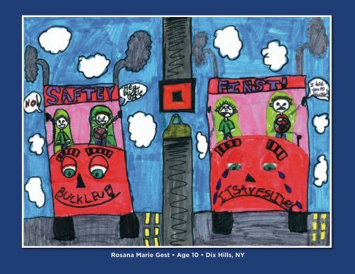 Kids' Safety Belt Art Contest Planner - Federal Motor Carrier Safety ...