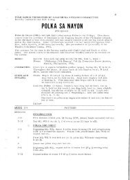 Polka Sa Nayon - Folk Dance Federation of California