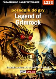 Poradnik GRY-OnLine do gry Legend of Grimrock - Gandalf