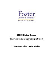 2009 Global Social Entrepreneurship Competition Business Plan ...