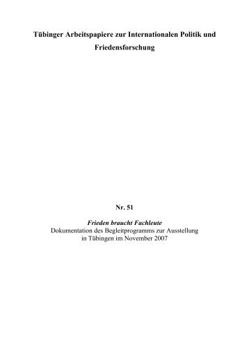 PDF 6.768kB - TOBIAS-lib - Universität Tübingen