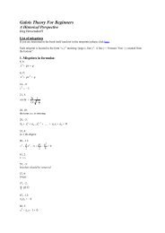 Galois Theory for Beginners: A Historical Perspective