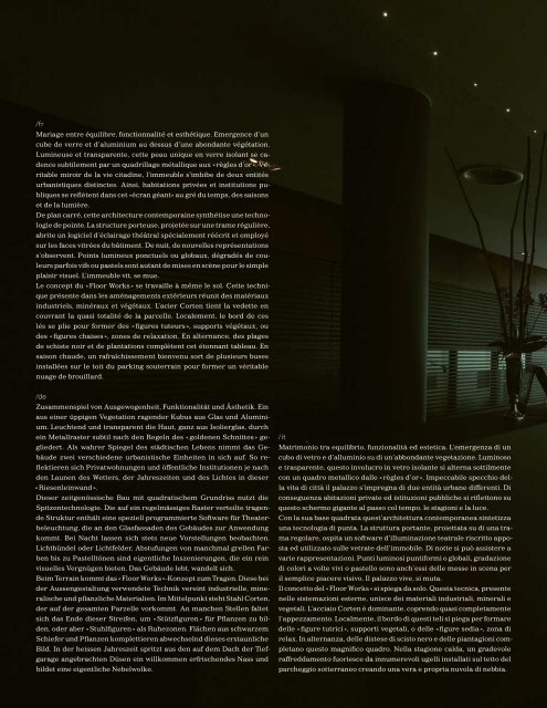 ar/t/chitecture N°2. Magazine about swiss architecture, interior design, product design DE/FR/IT