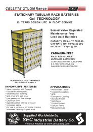 CELLYTE 2TLGM Tubular Rack Brochure