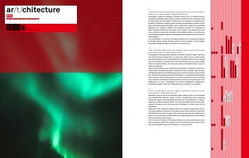 ar/t/chitecture N°4. Magazine about swiss architecture, interior design, product design DE/FR/IT