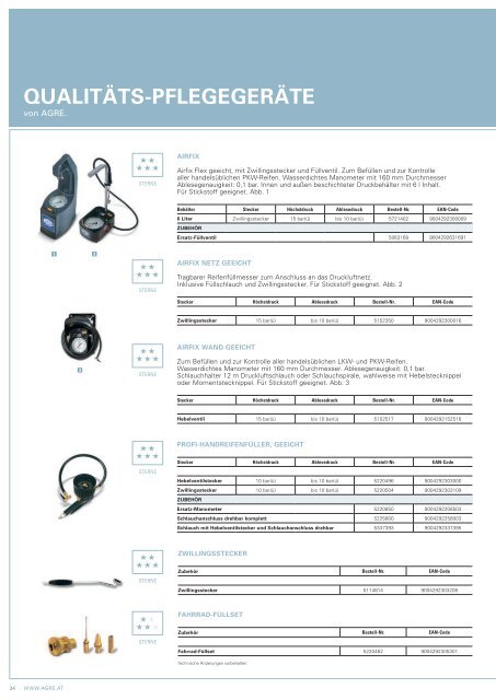 AGRE Druckluftwerkzeuge 2011 - freytool