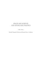 Space-Age Science and Stone-Age Politics - Learning Development ...