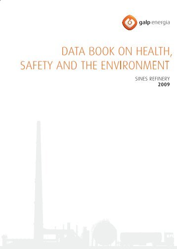 data book on health, safety - Galp Energia