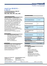 maxit ton SB 80 M – C 30/37 - maxit Baustoffwerke GmbH