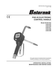 PGE-55 ELECTRONIC CONTROL HANDLE - Balcrank Products